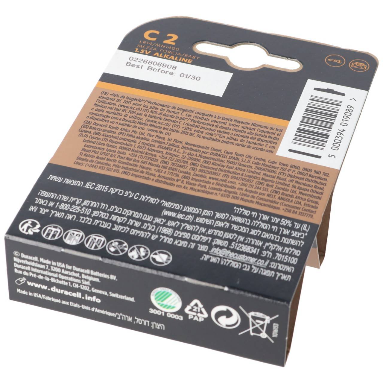 DURACELL Plus Baby/C/LR14 2er Pack-4