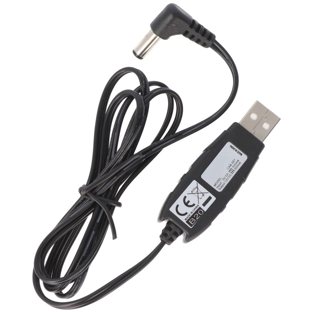 Spannungswandler 5V USB auf 12V für das Ladegerät 5101-3