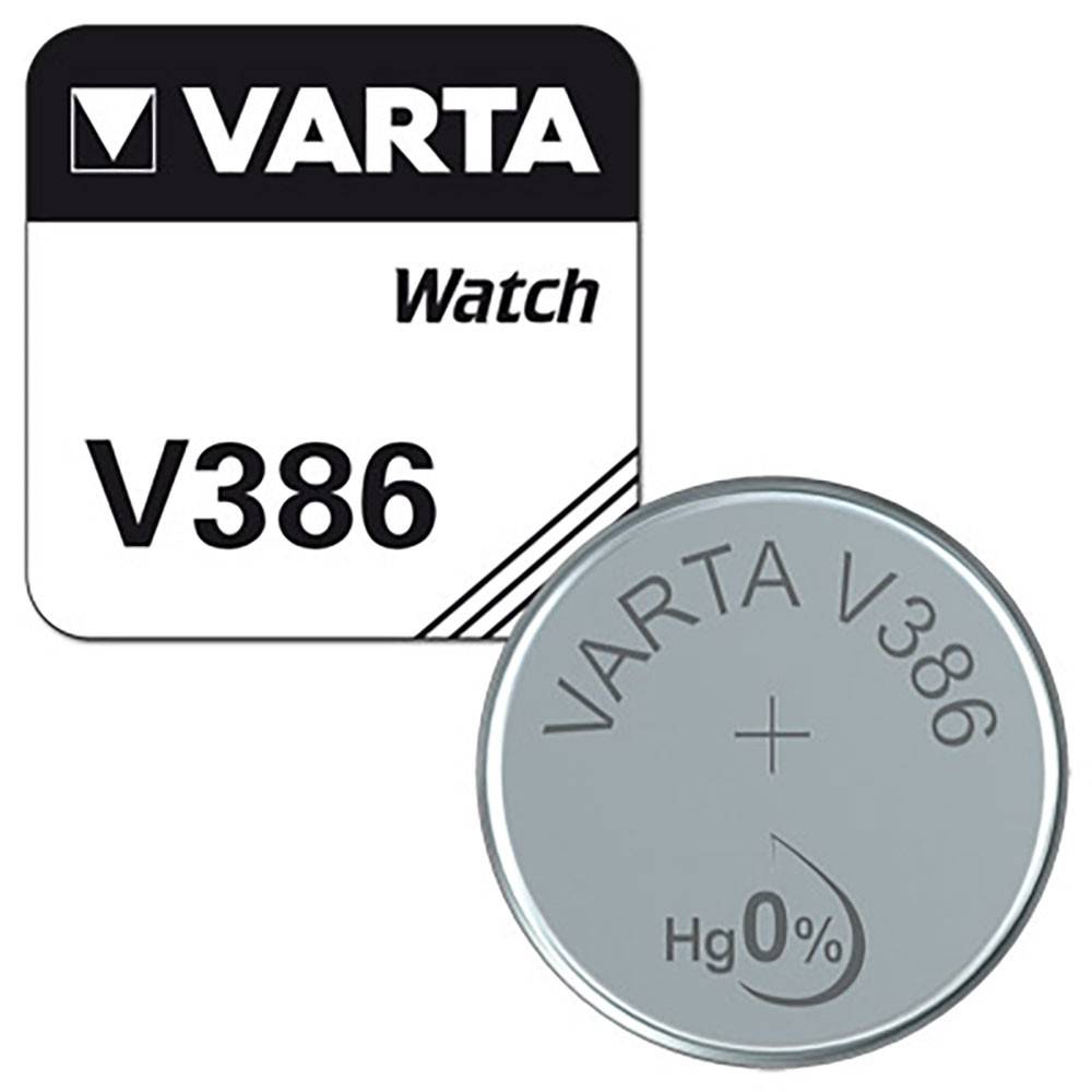 4x VARTA Uhrenbatterie V386 SR43SW 115mAh 1,55V SR43 AG12 Knopfzelle 