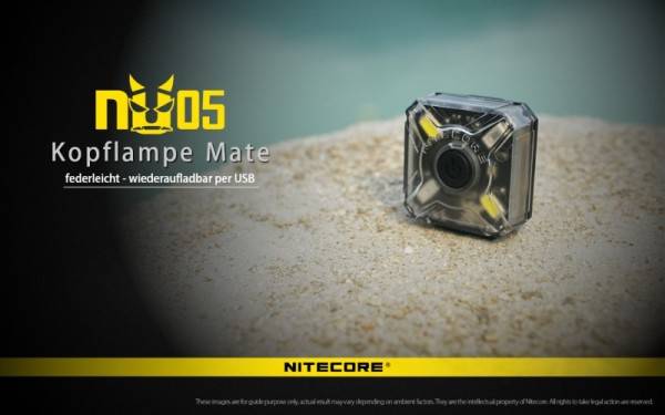 Nitecore NU05 LED Warnlicht 4 Hochleistungs-LED´s-1