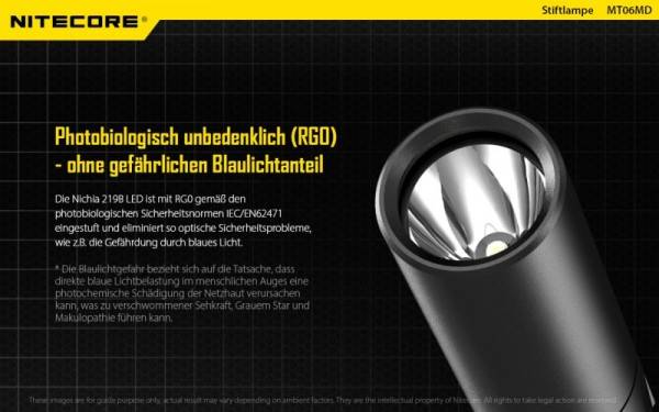 Nitecore MT06MD LED Taschenlampe Kugelschreiberformat Nichia 219B LED 180 Lumen-3