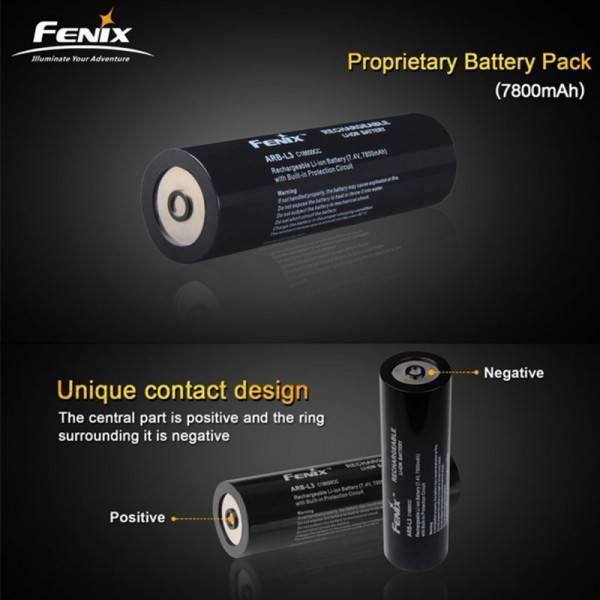 Fenix ARB-L3 Li-Ion Akku passend für Fenix für RC40-1
