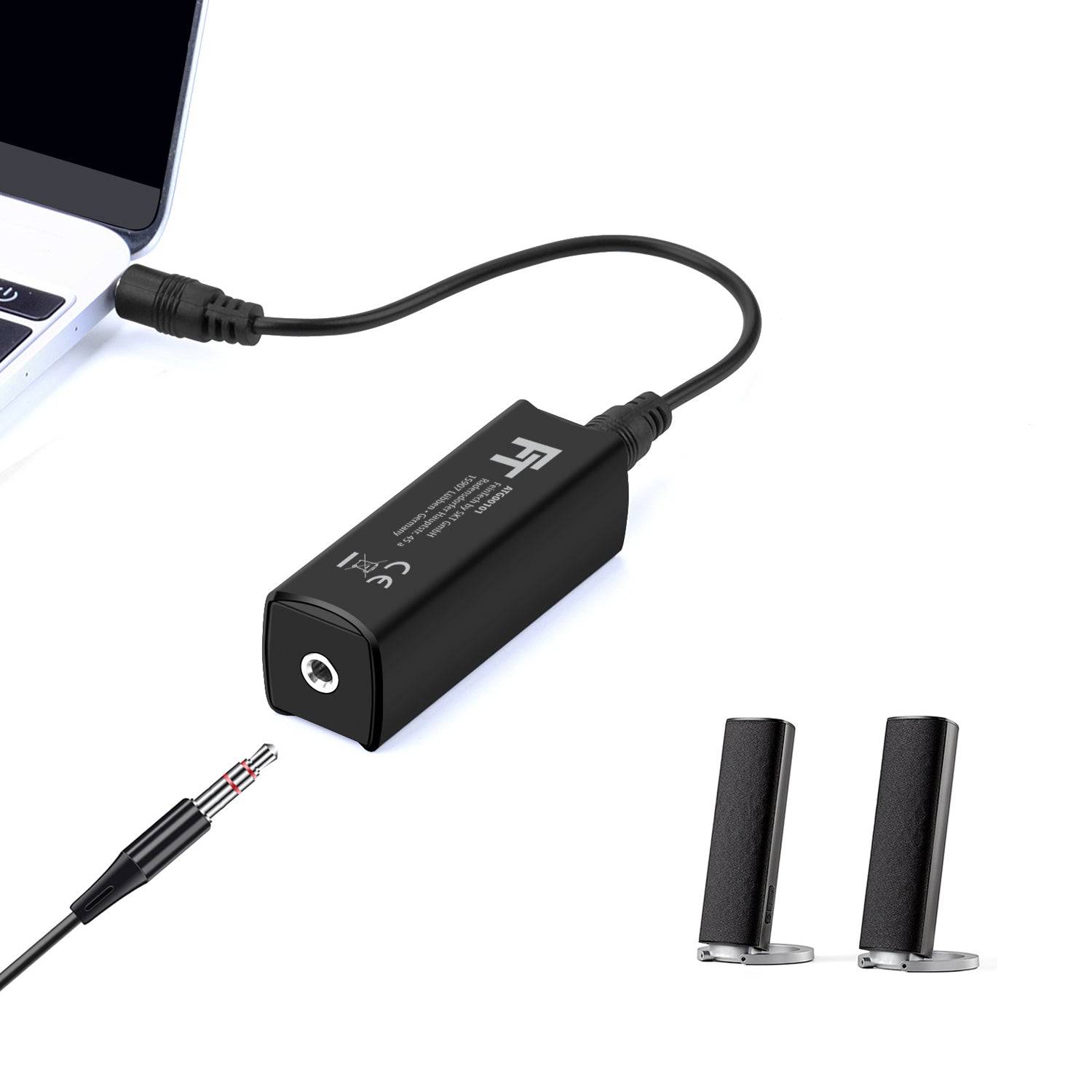 FeinTech ATG00101 Audio Masse-Trennglied Massefilter 3,5 mm Klinke-3