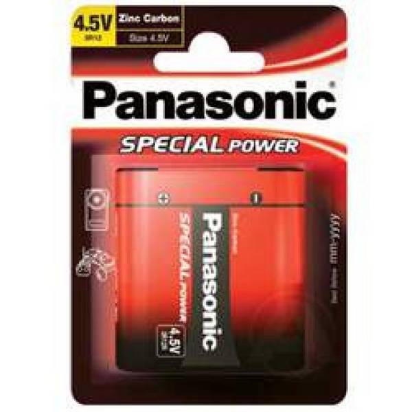Hückmann Batterie 4,5V Flachbatt. Bli1 Panasonic 3R12RZ/1BP 4,5 V, 1800 mAh, 22 mm, 67 62 mm