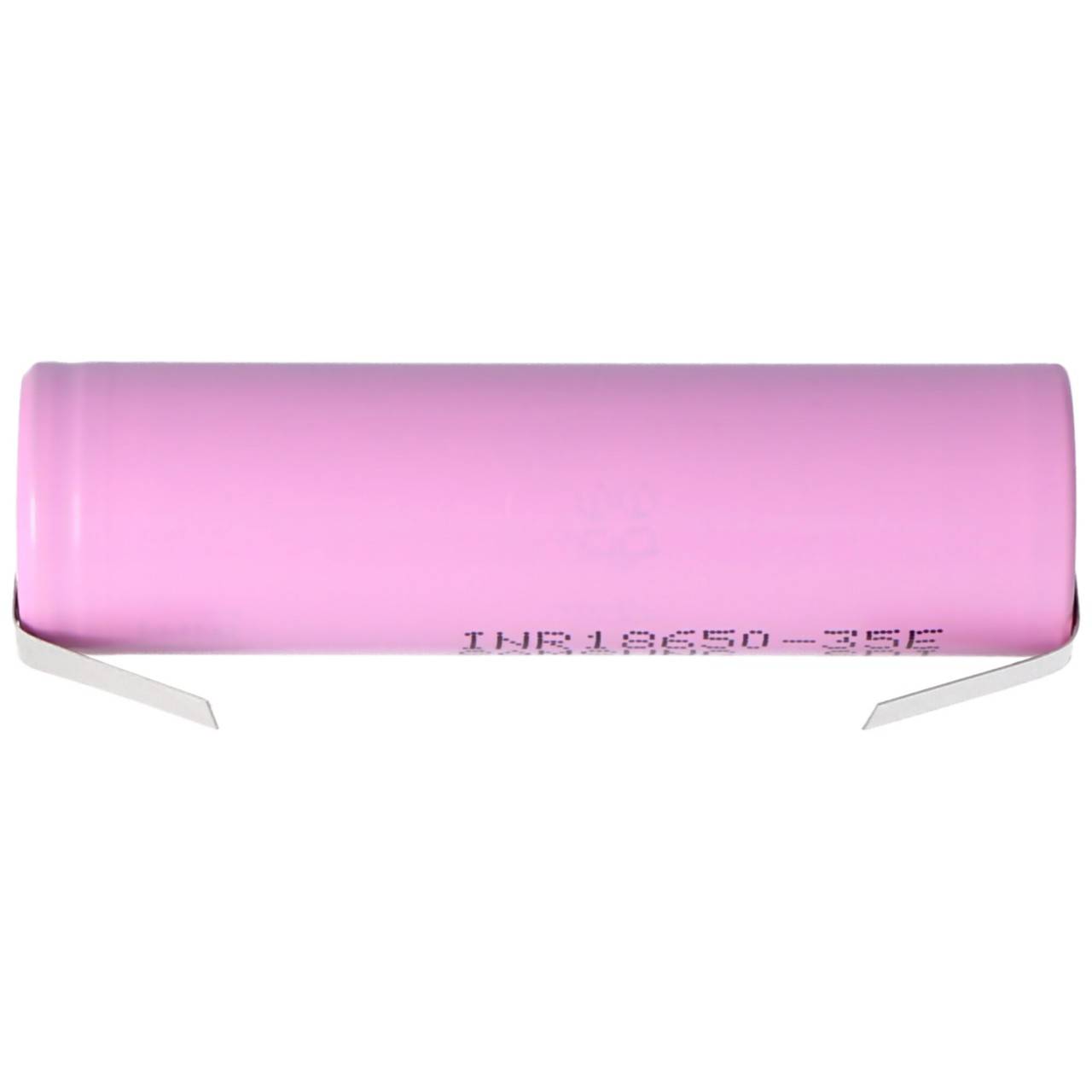 Samsung INR18650-35E 3,6 Volt Akku 3500mAh 18,55x65,25mm flacher Pluspol auswählbar mit oder ohne Lötfahnen Lötfahne...-4