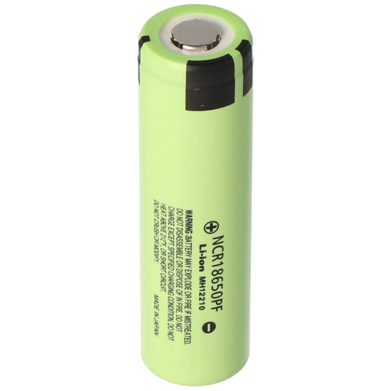 Panasonic NCR18650PF - 2900mAh, 3,6V bis 3,7V Li-Ion-Akku, Ladeschlussspannung max. 4,2V-0