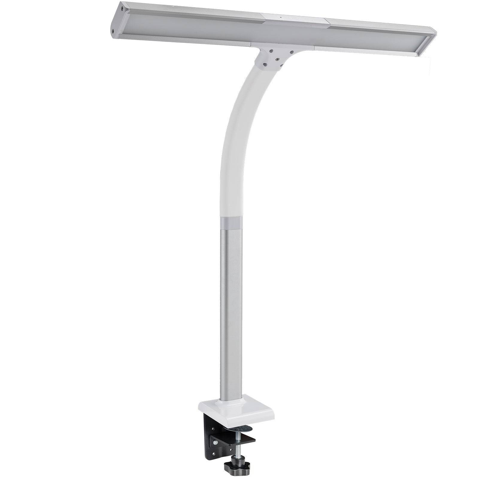FeinTech LTL00310E LED Schreibtisch-Lampe 50 cm dimmbar Klemmfuß-1