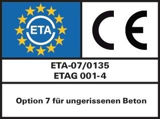 Fischer Deutschl. Einschlaganker EA II M8 GVZ 10 mm, 30 33 3,9 kN-4