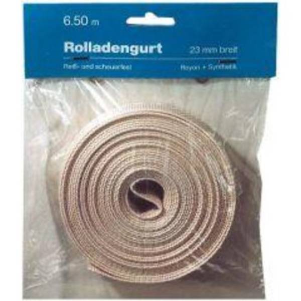 Rollladengurt 14/15mm x 6m silber, 320kg Reißfestigkeit
