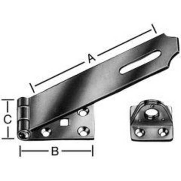 Vormann Überfalle mit Öse 100 x 45 mm Edelstahl