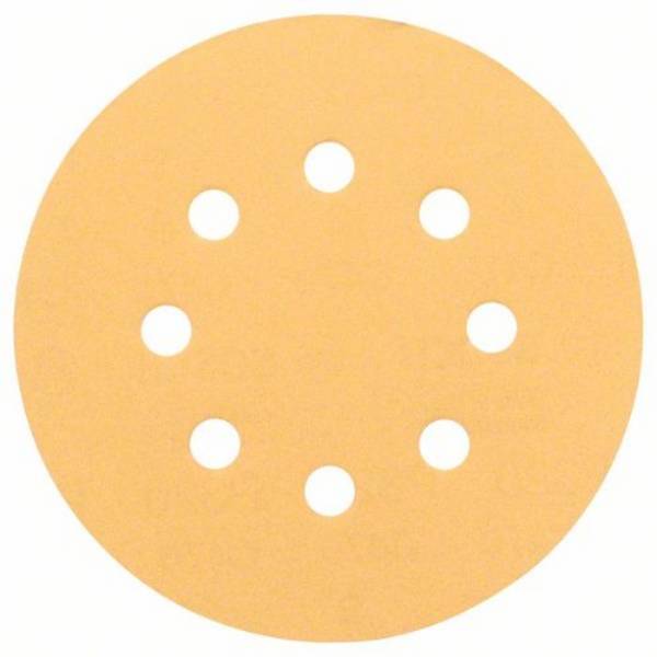 Schleifblatt C470, 125 mm, 80, 8 Löcher, Klett, 50er-Pack