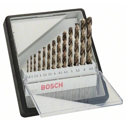 PRO Stainless Steel HSS-Co Spiralbohrer-Set, 13-tlg.-0