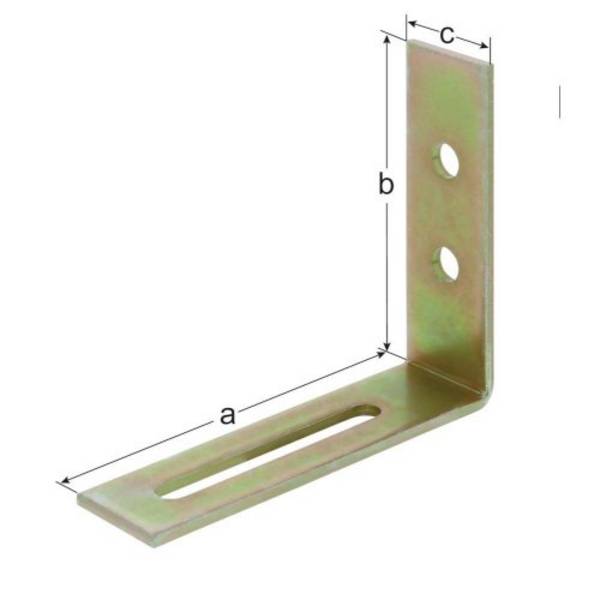 Verstellwinkel Typ 873 K2 80x65 GAH Alberts