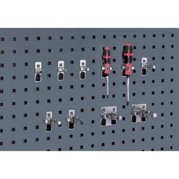 Werkzeugklemme einfach B20xT60xD6 mm für Lochplatten für Lochplatten bott