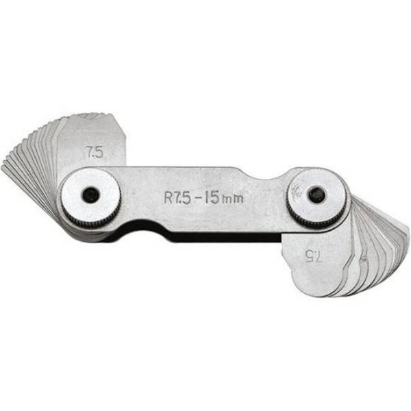 Radienschablone 15 Blatt 15,5-25mm FORMAT