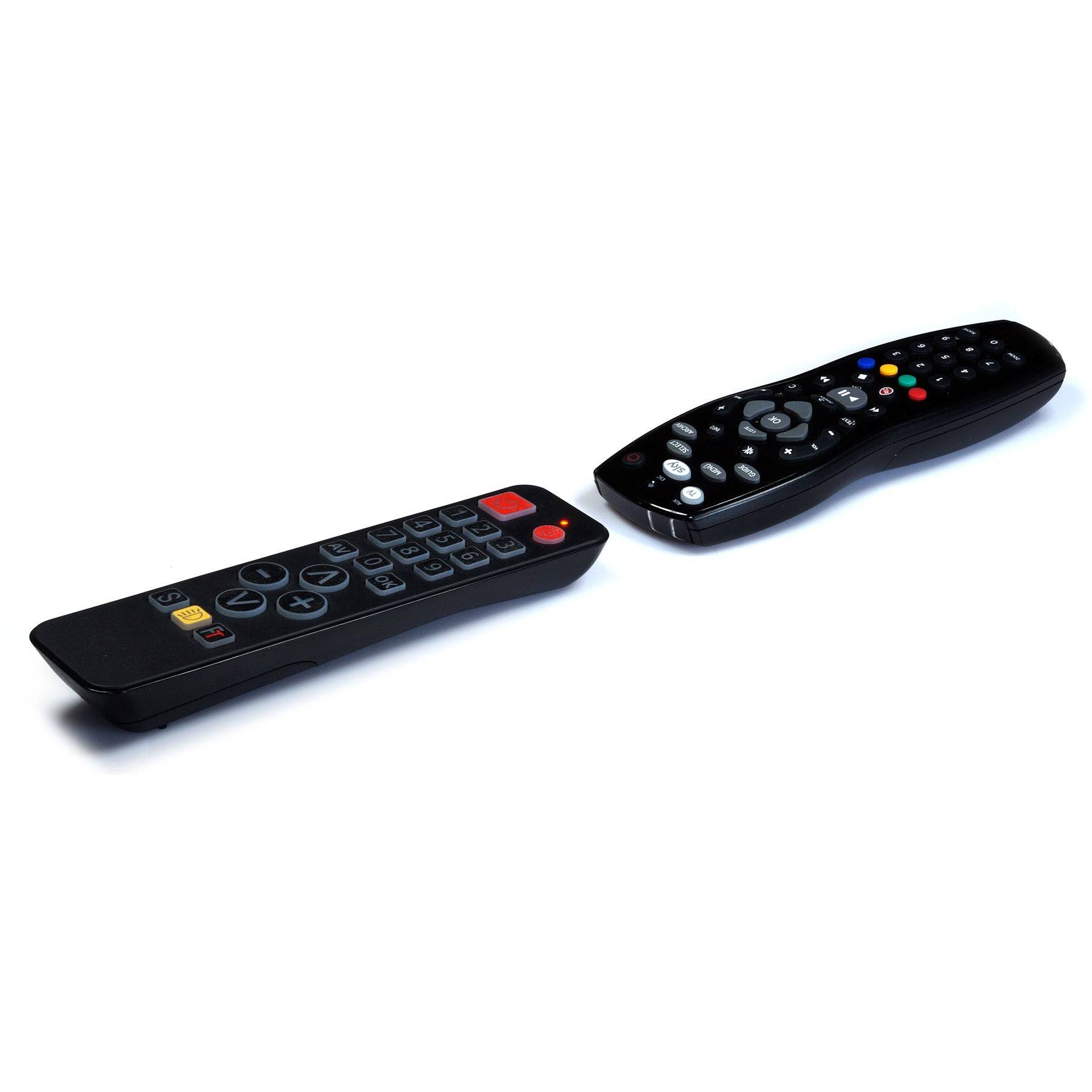 FeinTech FeinControl Großtasten-Fernbedienung mit Beleuchtung Universal Lernfunktion-3
