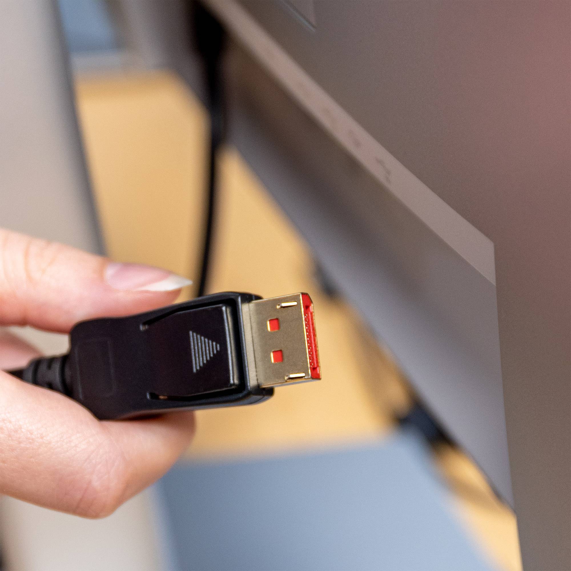 InLine® DisplayPort 1.4 Kabel, 8K, schwarz, vergoldete Kontakte, 2m-1