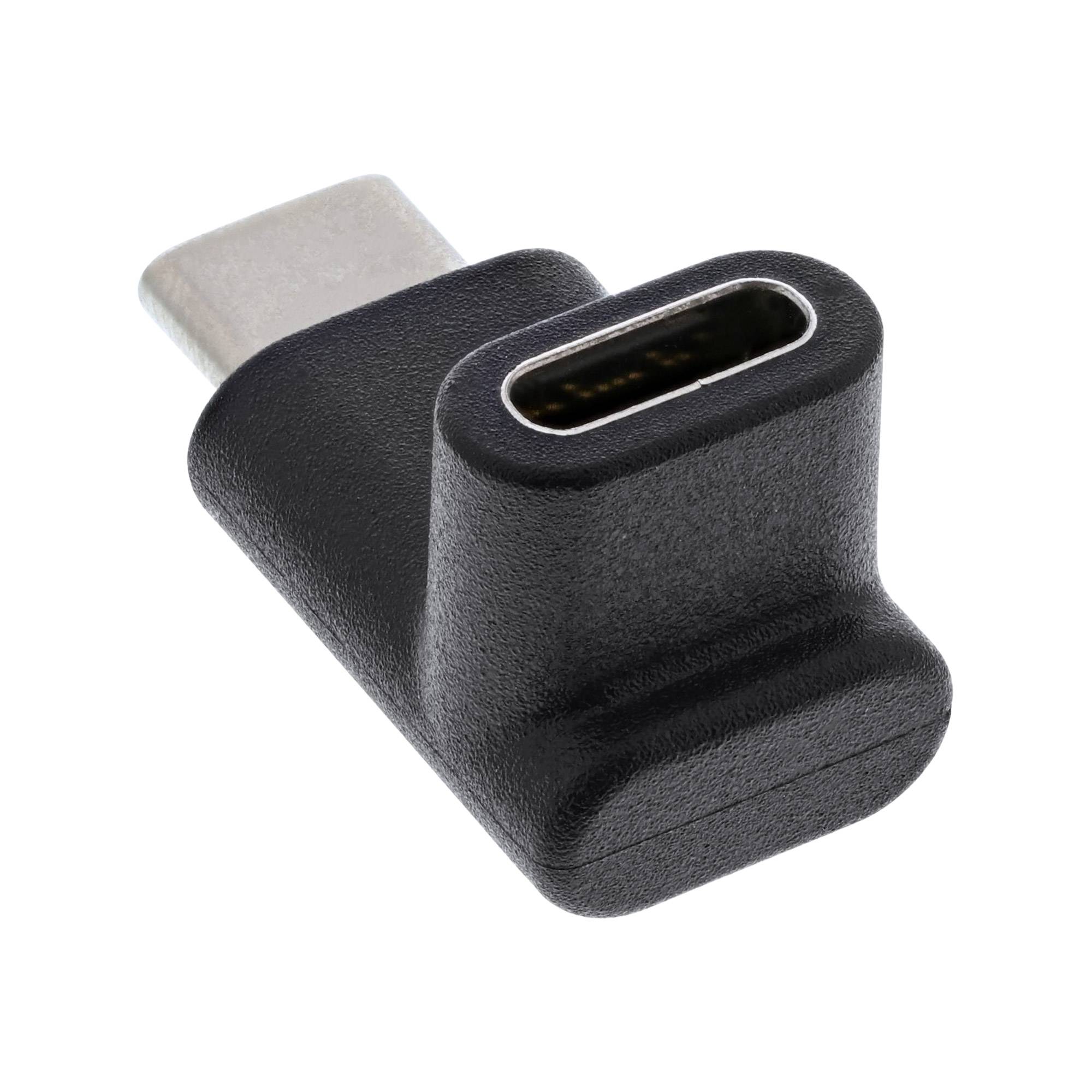 InLine® USB 3.2 Gen.2 Adapter, USB-C Stecker an C Buchse, oben/unten gewinkelt-1