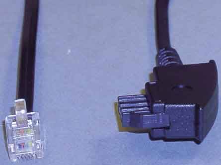E+P Elektrik Telefon-Anschlusskabel 10m T 37-0
