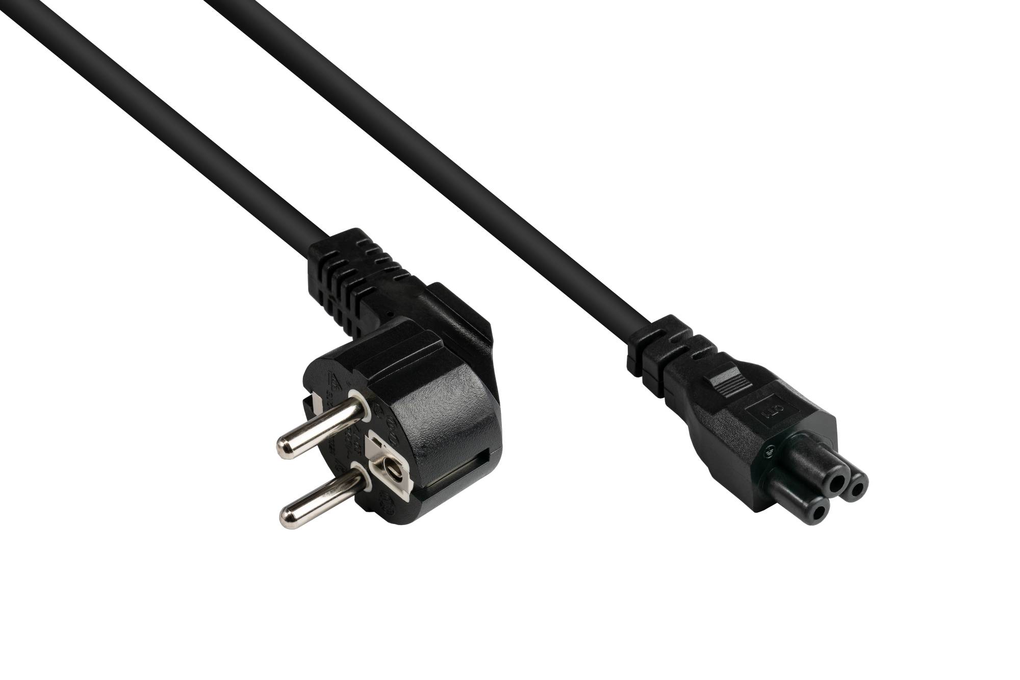 Good Connections P0105-S018 - 1,8 m - Netzstecker Typ E+F - C5-Koppler - H05VV-F-0