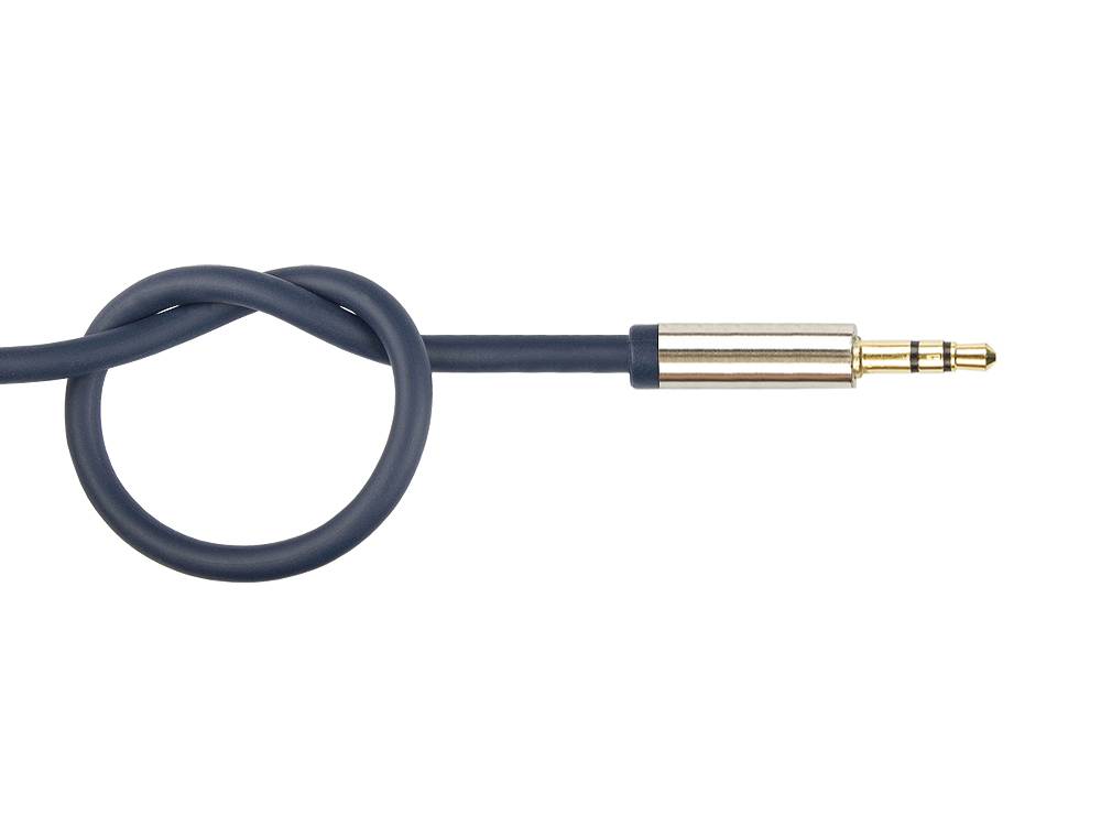 Good Connections Audio Anschlusskabel High-Quality 3,5mm - 2x Klinkenstecker - V-1