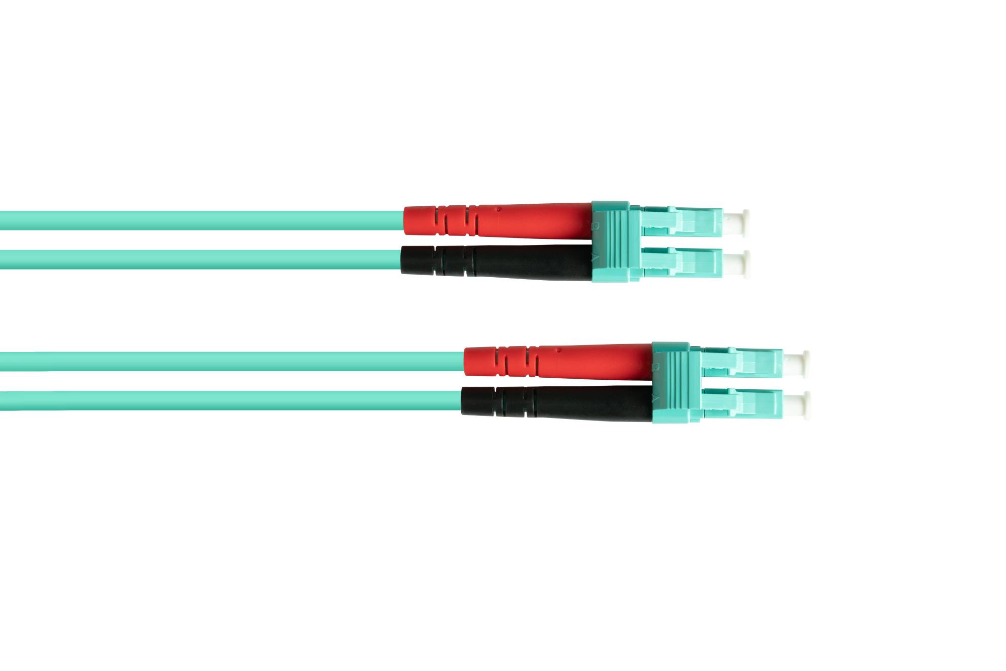 kabelmeister® Patchkabel LWL Duplex OM3 (Multimode, 50/125) LC/LC, 2m-2