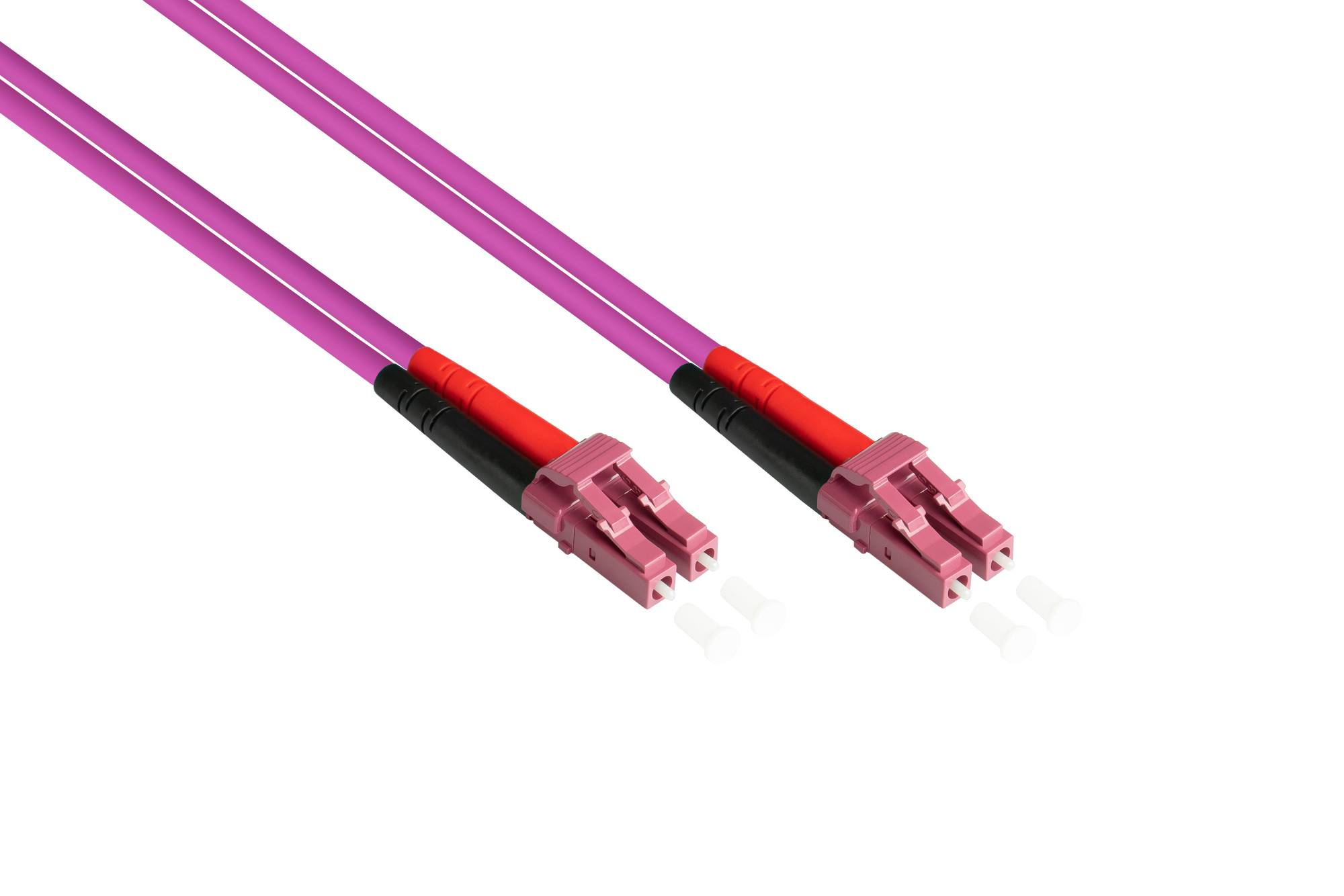 Good Connections® Patchkabel LWL Duplex OM4 (Multimode, 50/125) LC/LC, 30m-0