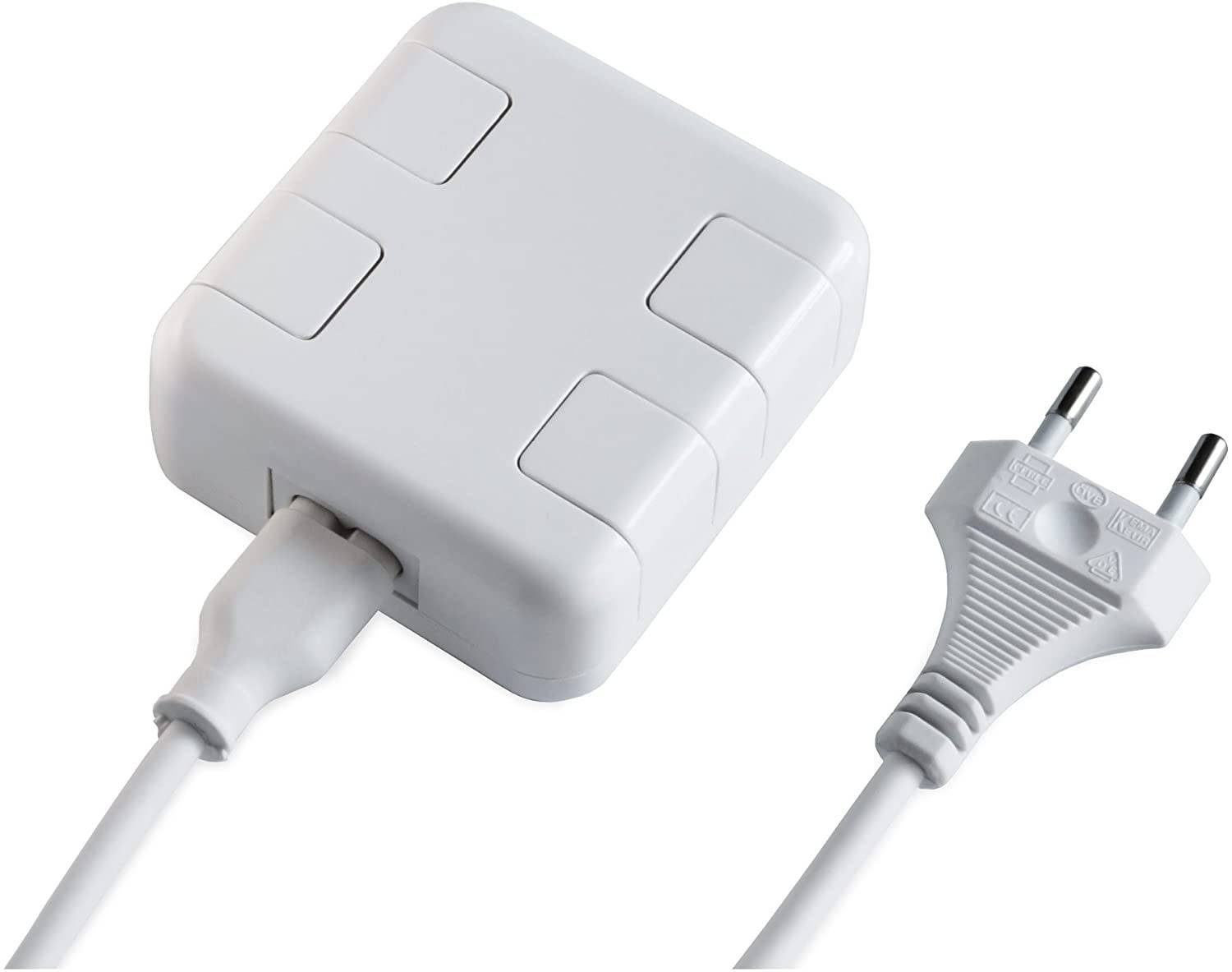 FeinTech NLG00500 USB-Ladegerät 4-fach mit Handy-Halter-1