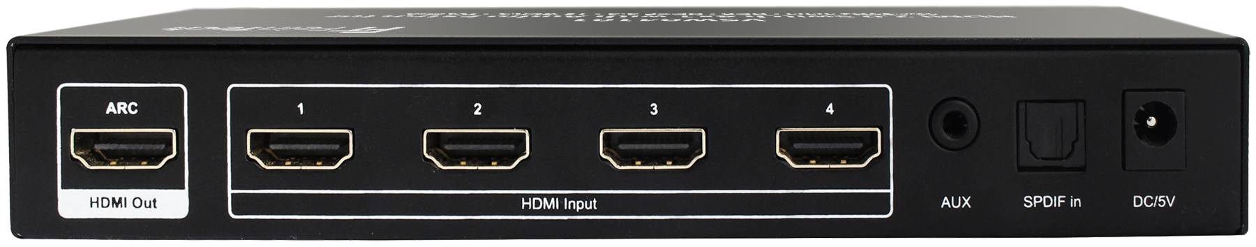 FeinTech VSW04101 HDMI 2.0 Switch 4 x 1 mit Audio Extractor 4K@60Hz HDR-1