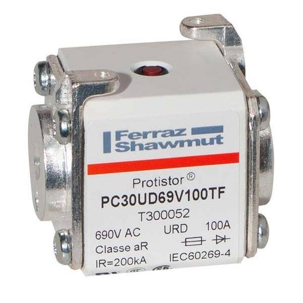 3 Stk. Mersen Sicherungseinsatz HL PC30UD69V100TF-0