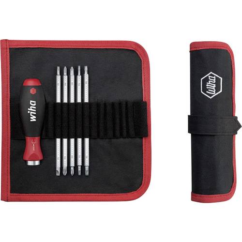 Wiha neu Werkstatt Wechselklingen-Set 6teilig Schlitz, Kreuzschlitz Phillips, Kreuzschlitz Pozidriv, Innen-TORX