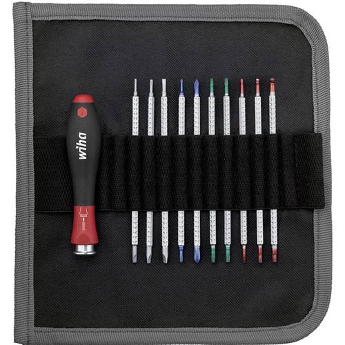 Thumbnail - Wiha System 4 269 T11 Werkstatt Wechselklingen-Set 11teilig Schlitz, Kreuzschlitz Phillips