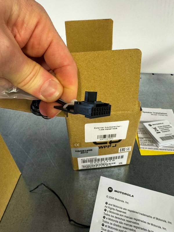 Motorola Externer Lautsprecher 7.5 Watt HSN8145B