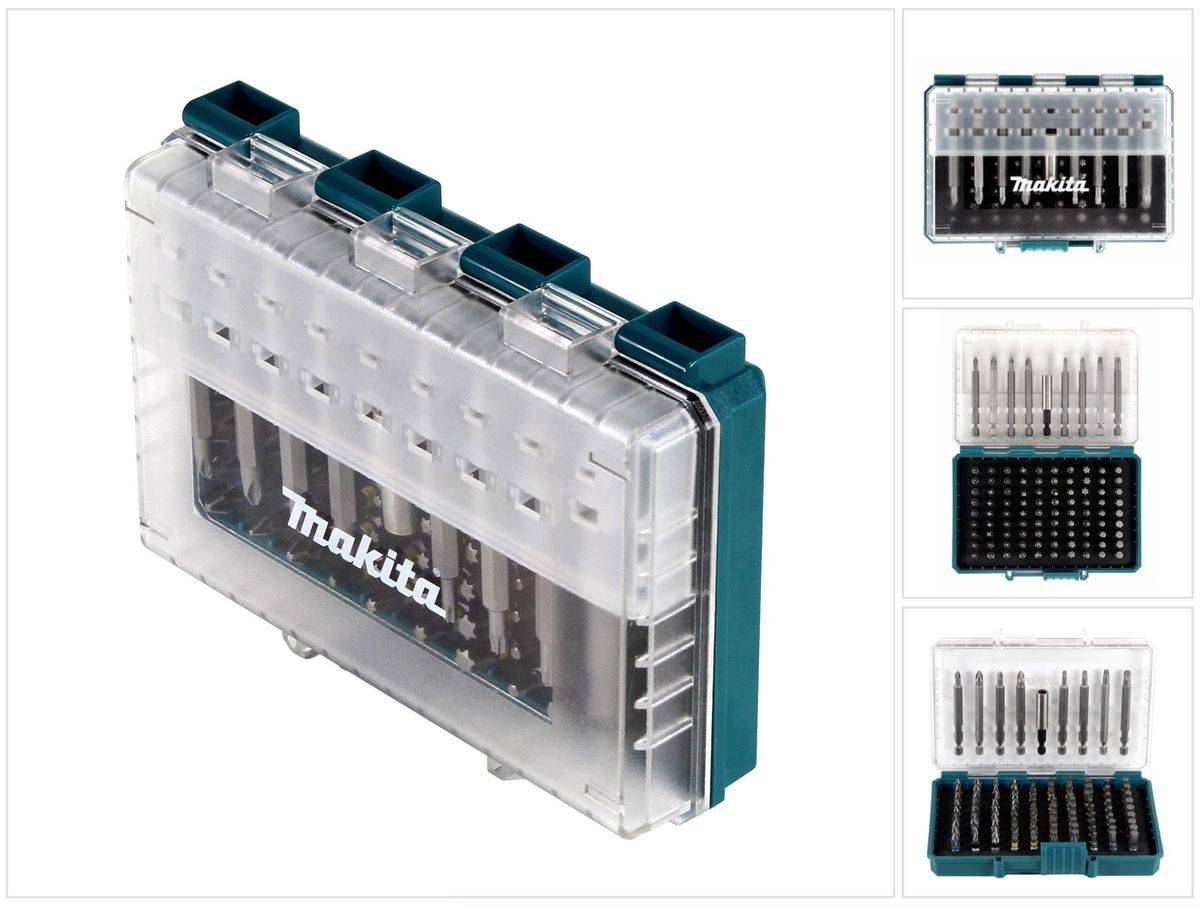 Makita Bit-Set 99 teilig 25 mm, 75 mm in praktischer Box ( P-81050 )-0