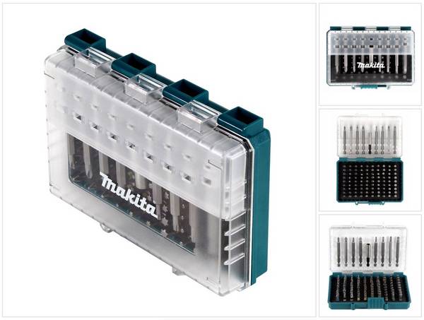Makita Bit-Set 99 teilig 25 mm, 75 mm in praktischer Box ( P-81050 )