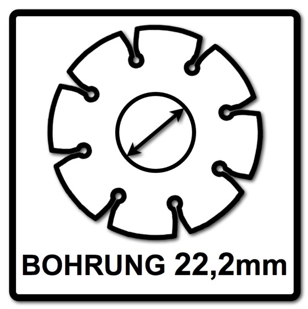 Makita D-61145 D-61145 Diamanttrennscheibe 230 mm 1 St. Stein, Beton-4