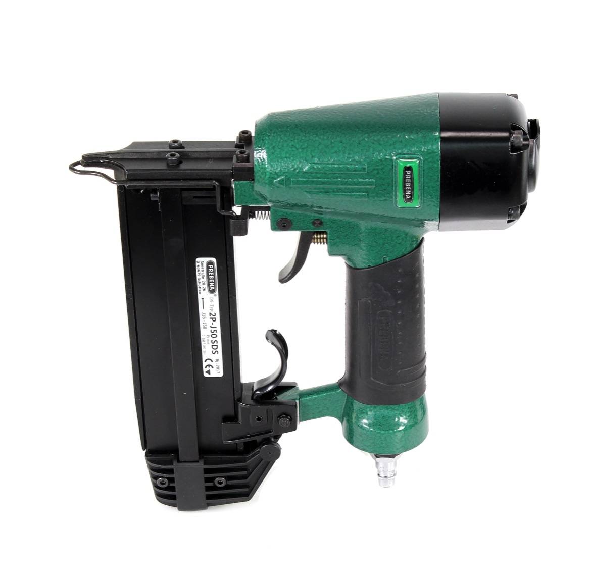 Prebena 2P-J50SDS Luftdruck Druckluftnagler 5-7 bar im Transportkoffer-4