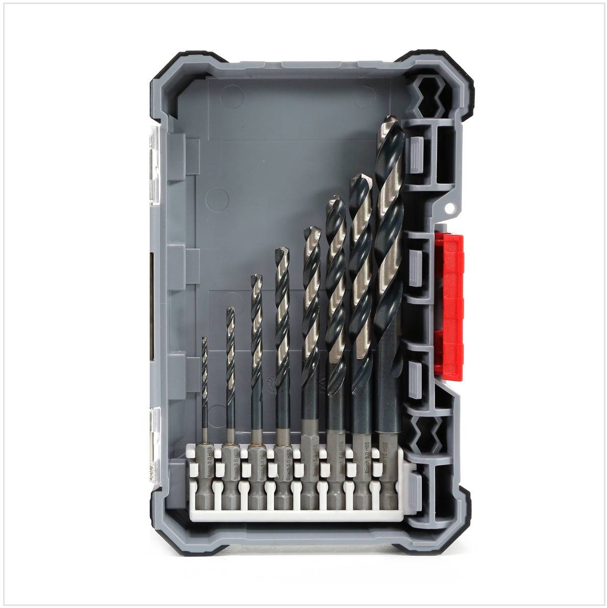 Bosch Impact Controll HSS Spiral Bohrer Set 8 Teilig 2 - 10 mm Metallbohrer ( 2608577146 )-2