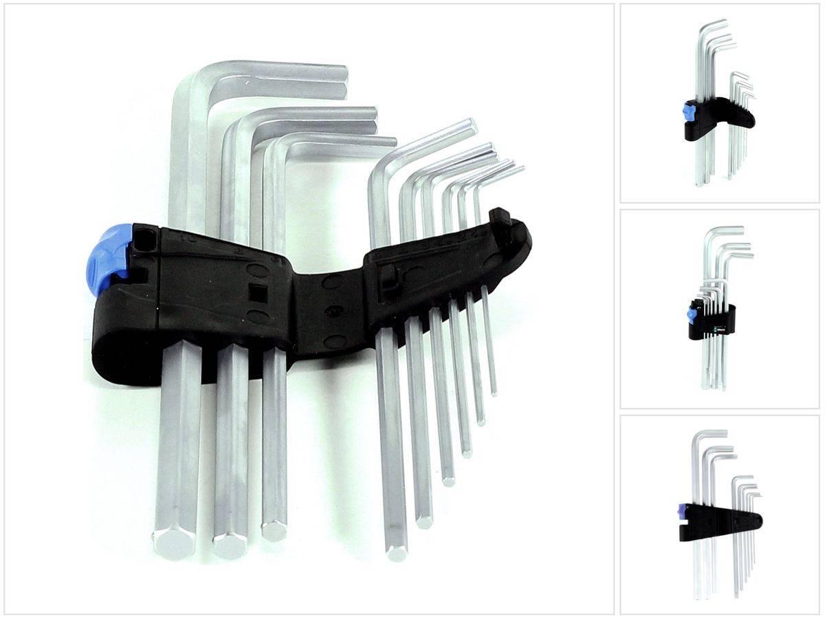 Wera 950/9 L Hex-Plus HF 1 Winkelschlüsselsatz für Innensechskantschrauben 9-teilig ( 05022130001 )-0