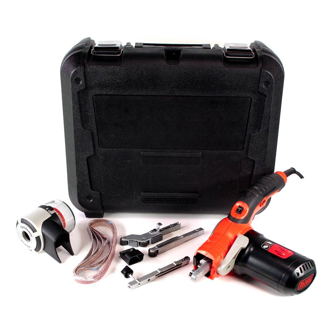 Black & Decker KA902EK Hand Bandschleifer Feile 400 Watt 13 mm mit Drehzahlregulierung-1