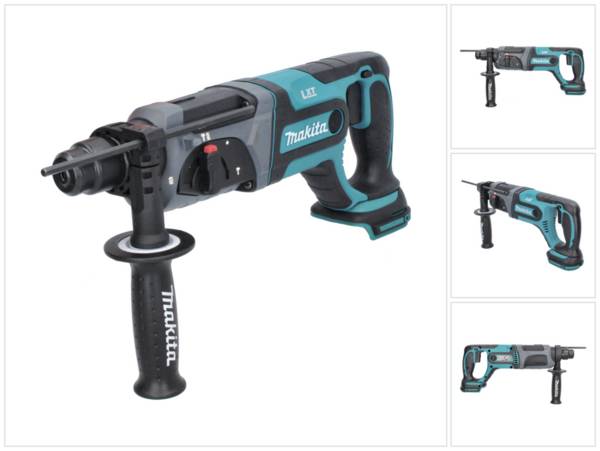 Makita DHR 241 Z Akku Bohrhammer 18 V 2 J SDS-Plus Solo - ohne Akku, ohne Ladegerät