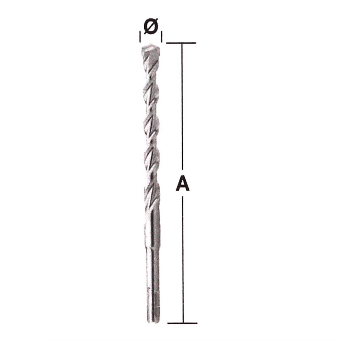 Makita SDS-VPlus Bohrer Set 5 teilig SDS-Plus Hammerbohrer ( B-49133 )-3