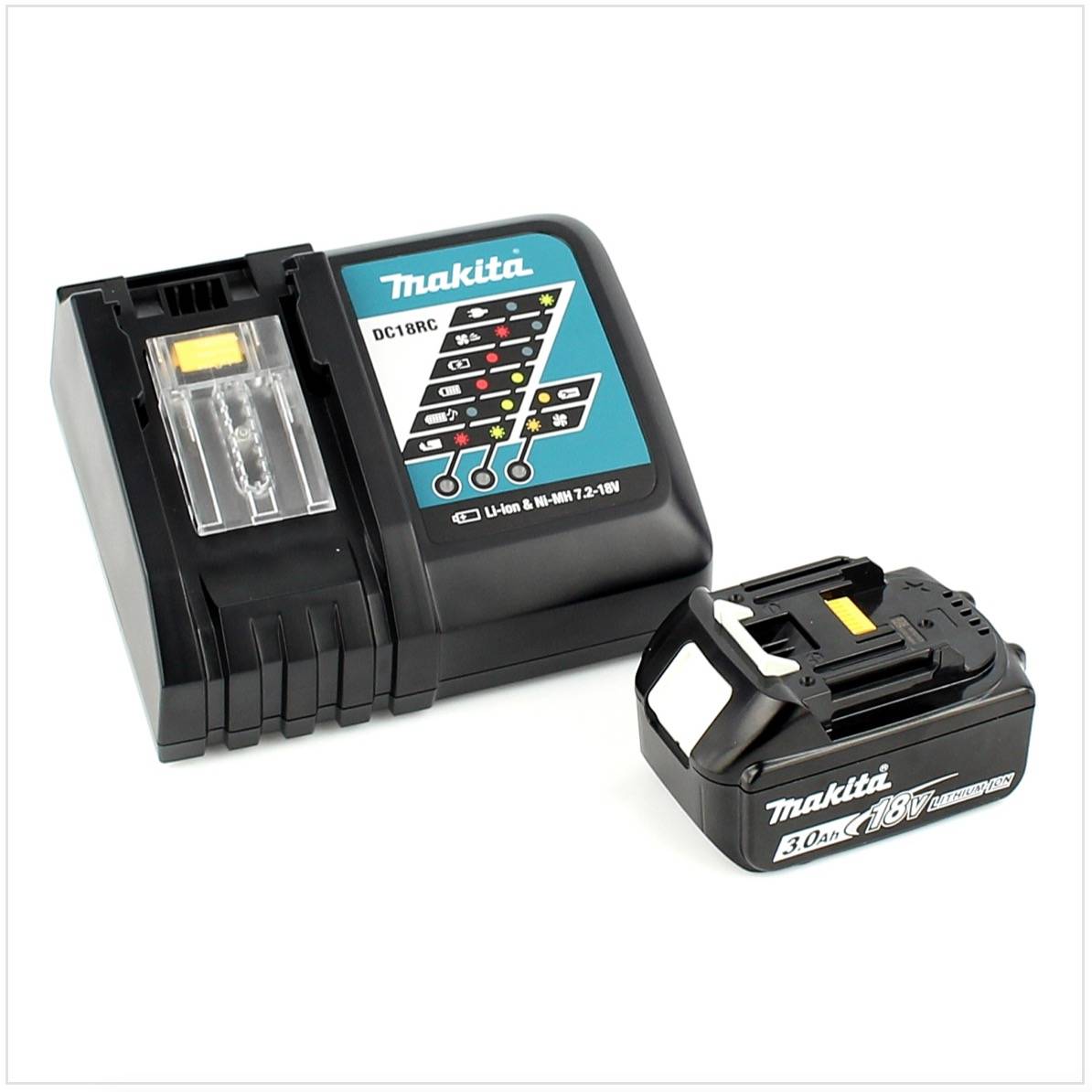 Makita DDF 482 RF1J Akku Bohrschrauber 18V 62Nm im Makpac + 1x 3,0 Ah Akku + Ladegerät-4