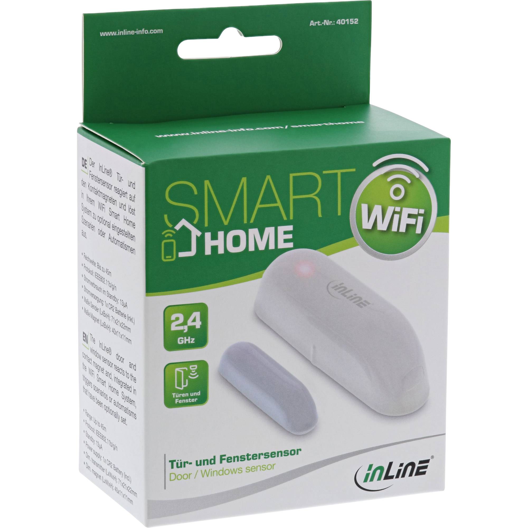 INLINE - SmartHome Tür- oder Fenstersensor-4