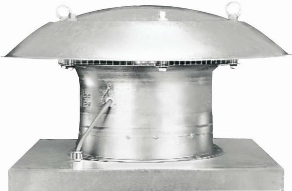 MAICO MAICO Dachventilator Ø300mm 230V 90W vz Axial EZD 30/4 B 1400cbm/h 60°C Stahlbl