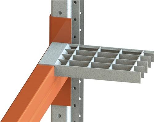 Gitterrostboden TZN 50 x 40mm B2700xT800mm Trgf.850kg META MULTIPAL-0