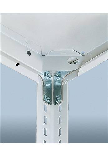 Schraubregal Anbauregal eins.Lager H2000xB1000xT400mm verz.5 Fbd.Trgf.150 kg-3