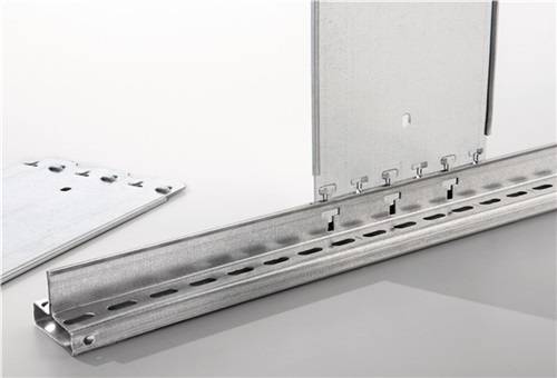 Steckregal H2500xB1000xT400mm Anbauregal 6 Stahlböden Trgf.100 kg verz.META-4