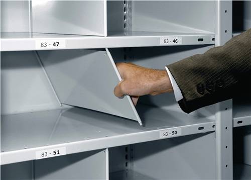 Stecktrennblech Multiplus T600xH190mm silber verz.-0