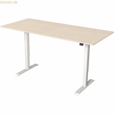 kerkmann Sitz-Steh-Schreibtisch Move 1, (B)1.800 mm, ahorn (71401091)-0
